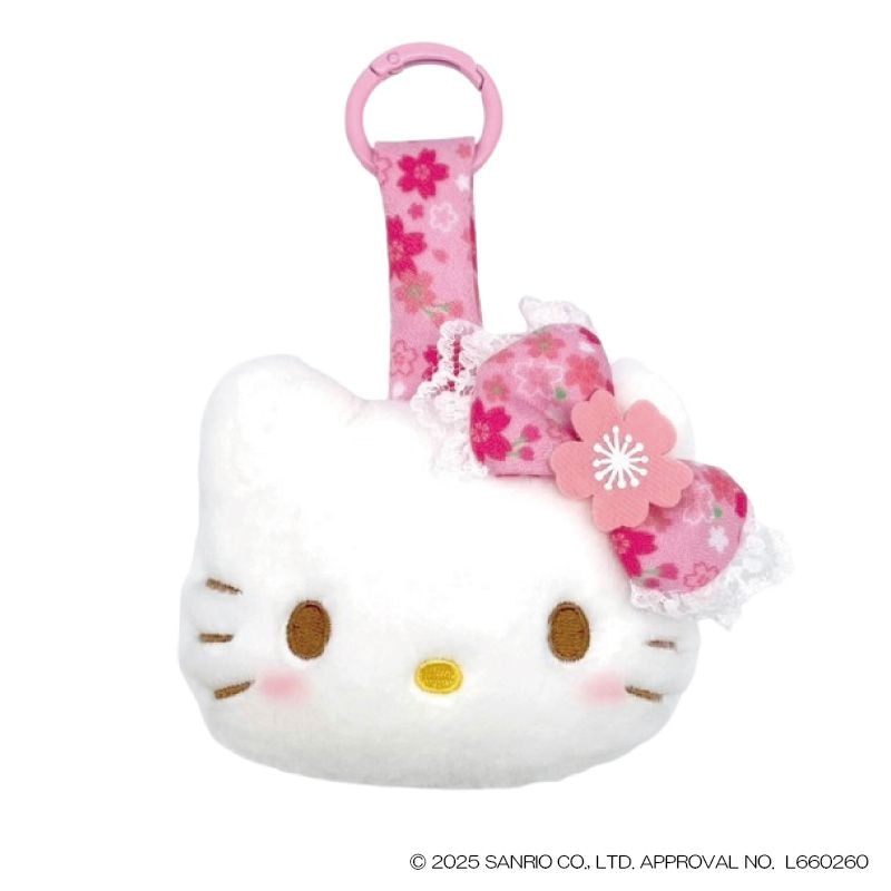 フェイスタグマスコット 桜着物 ハローキティ PK