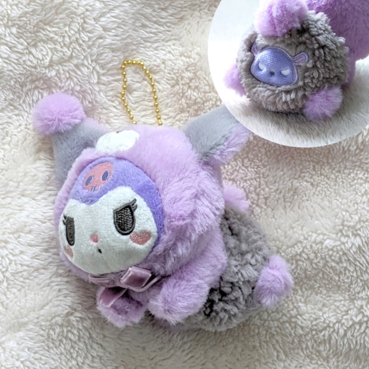 【新春セール20%OFF】なかよちおむちゅ くま クロミ マスコット【1月20日10時~2月20日16時まで】